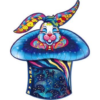 HARAHU Дървено пъзел - Rabbit / M KP21919 (21919)