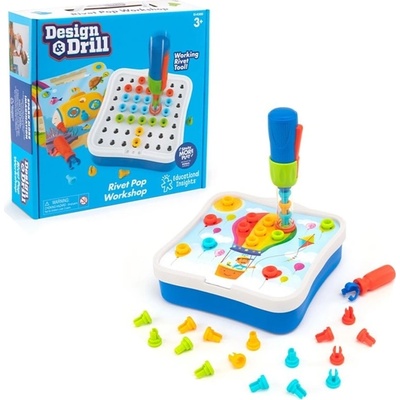 Learning Resources Игрален комплект Learning Resources - Работилница за проектиране и пробиване (EI-4300)