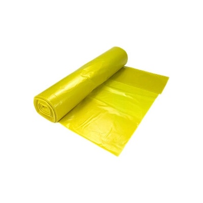 ECOFOL Pytel na odpad 130 l 40 µm ro1/15 ks žlutý