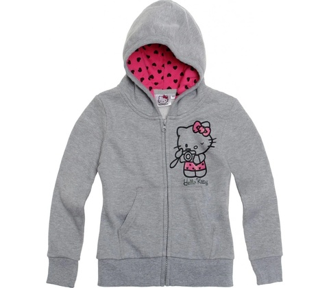 Hello Kitty mikina šedá