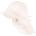 maximo Детска шапка с козирка maximo Kid's Mini Girl Flapper with Bow Cap - Wollweiß - размер 49 cm (904-0113-0212)