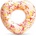Intex 56253 Надуваем кръг сърце Donut 94 x 89 x 25 см (56253)
