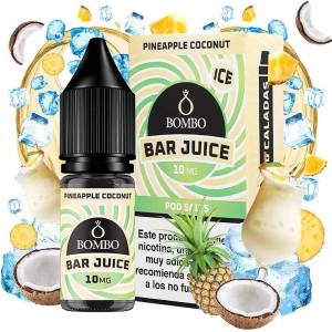 Bombo Bar Juice Pineapple Coconut Ice Nic Salts 10ml