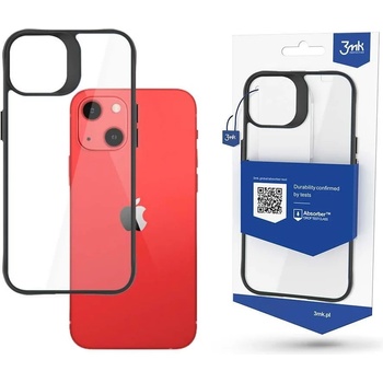 3mk Protection Кейс 3mk Satin Armor Case+ за Apple iPhone 13 Mini, с черна рамка, прозрачен (KXG0057339)