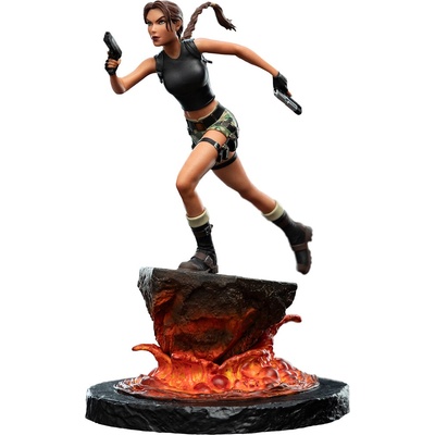 Weta Workshop Tomb Raider Mini Lara Croft: The Sanctuary of Flame 18 cm