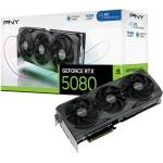 PNY GeForce RTX 5080 Triple Fan OC 16GB GDDR7 256bit (VCG508016TFXPB1-O) Видео карти