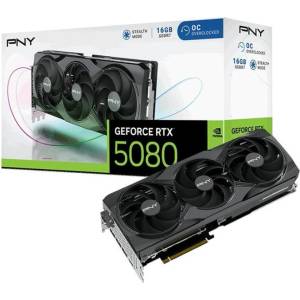 PNY GeForce RTX 5080 Triple Fan OC 16GB GDDR7 256bit (VCG508016TFXPB1-O) Видео карти