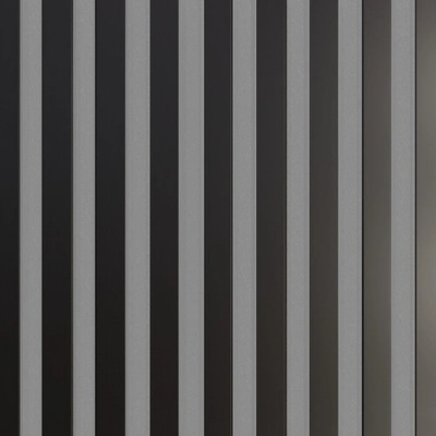 Archo - Akustický panel Universal Line Černá na šedém filcu 2600 x 400 x 21 mm