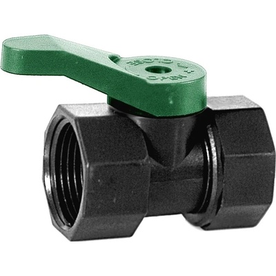 IRRITEC SFF - Ventil MINI-BALL 1"x1", zelená páčka