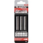 MTX Ножове за прободен трион за дърво, 3 бр. , T101B, 75 х 2, 5 mm MTX PROFESSIONAL