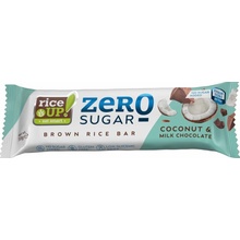 Rice Up Zero Bezlepková ryžová tyčinka s mliečnou čokoládou s kokosovou príchuťou bez pridaného cukru 18 g