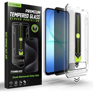 Techsuit Стъклен протектор за Samsung Galaxy A16 / A17 - TitanGlass CrystalHD - Techsuit - Privacy