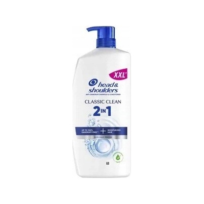 Šampon Head & Shoulders Classic Clean Proti lupům s kondicionérem 2 v 1 800 ml
