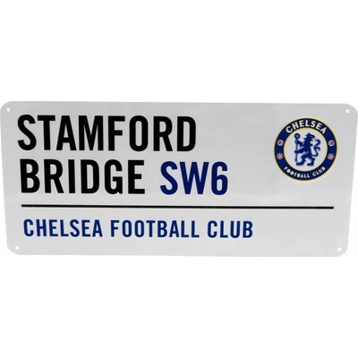 Chelsea FC: Stamford Bridge SW6 - cedule na zeď
