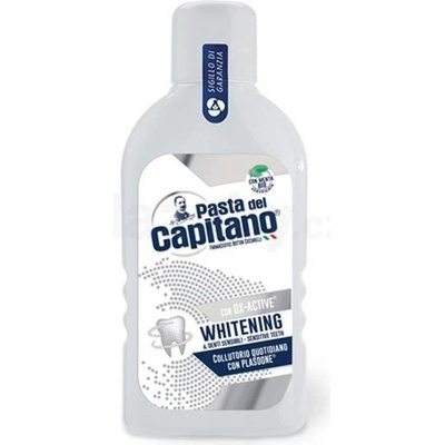 Pasta del Capitano Whitening OX-ACTIVE bělící ústní voda 400 ml