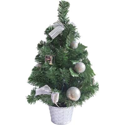 Flexio Strom zdobený LED 50cm strieborný
