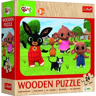 Trefl Králíček Bing/Bing Bunny 24 dílků – Zbozi.Blesk.cz