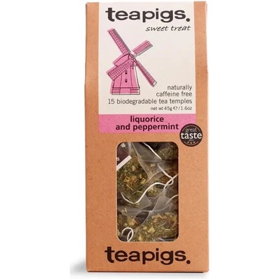Teapigs Lékořice a máta čaj 15 ks