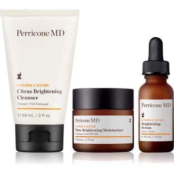 Perricone MD Vitamin C Ester Brightening Trio подаръчен комплект с витамин С