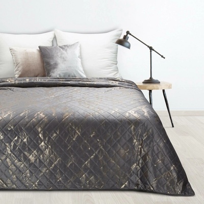 Design 91 PŘEHOZ NA POSTEL LUIZ6 200X220 CM ŠEDÝ