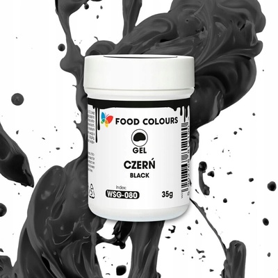 Food Colours Gélová farba (Black) čierna 35 g