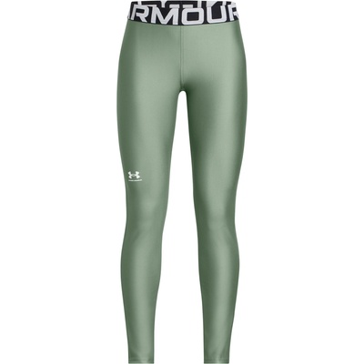 Under Armour HG LEGGING svetlo zelená biela čierna