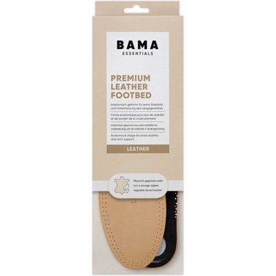 BAMA Premium Leather Footbed Prémiové ortopedické vložky do topánok