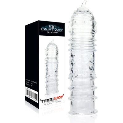 Hot Fantasy Thrill of Joy Polan Penis Sleeve Transparent