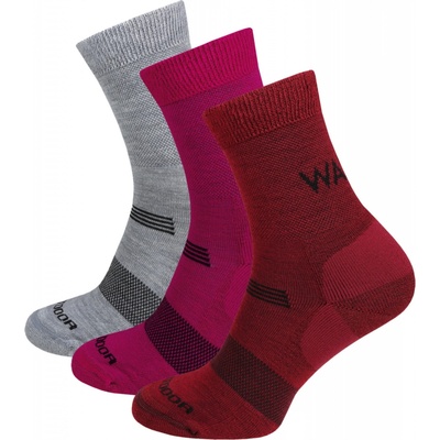 Warg dámske ponožky Merino Hike W 3-pack mix1