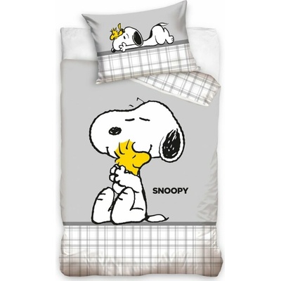 Carbotex obliečky Snoopy Najlepší kamaráti 100 x 135 cm 40 x 60 cm
