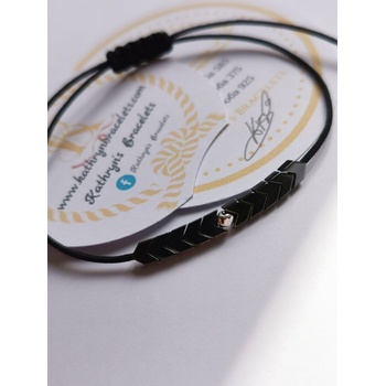 Image 1 of Мъжка гривна с естествени камъни (МЕК4)