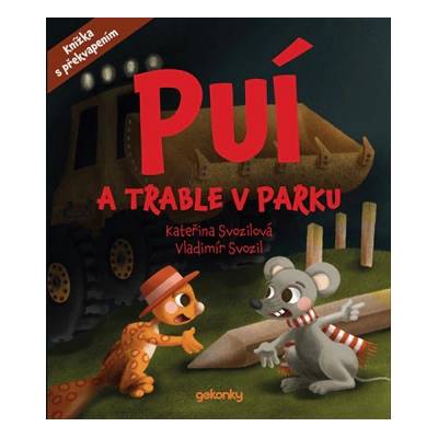 Puí a trable v parku