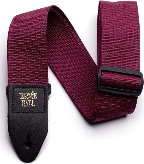 Ernie Ball Polypro Burgundy Колан за китара (P04047)