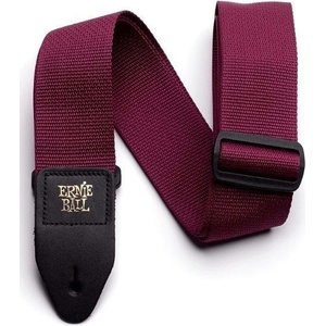 Ernie Ball Polypro Burgundy Колан за китара (P04047)