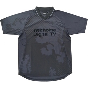 Team Mens Team Rangers Retro Blackout Shirt 02/03 - Black/Black