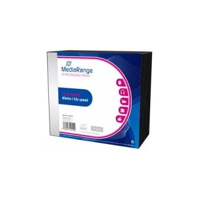 MediaRange CD-R 700MB (80 мин) - Slimcase 10 броя