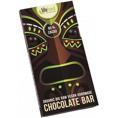 Lifefood Čokoláda 80% kakao Raw Bio 70 g