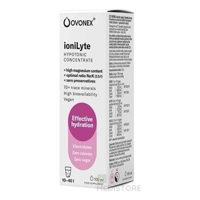 ADC OVONEX ioniLyte Hypotonic Concentrate kvapky 100 ml