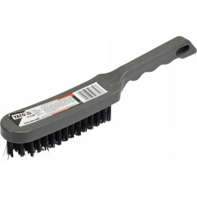 Yato Kartáč drátěný ruční 6 řad plast YT-6356