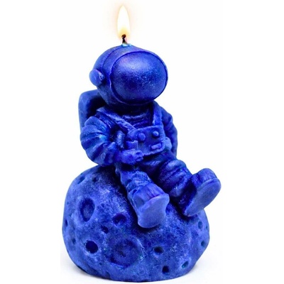 Svíčkománie3D Astronaut modrá 50 g