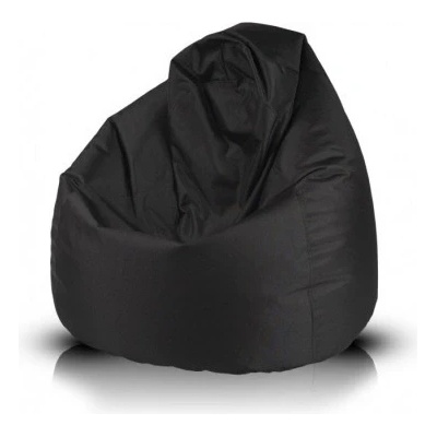 Ecopuf FUZZY polyestér NC14 Čierna