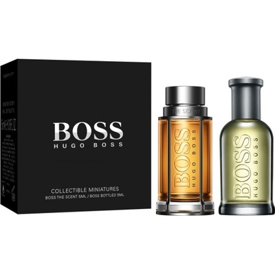 Hugo Boss Boss The Scent for Men EDT 5 ml + Boss No.6 Bottled EDT 5 ml darčeková sada