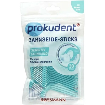 Prokudent Dentální párátka s nití Sensitiv 30 ks