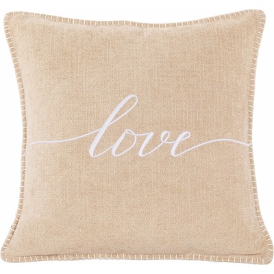 Tiseco Home Studio Béžový vankúš Damian W 45x45