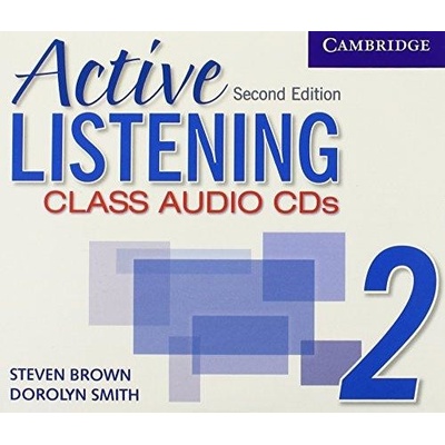 Active Listening Second Edition Level 2 Class Audio CDs 3