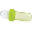 Nuby kŕmitko silikónové Easy squeezy feeder modrá