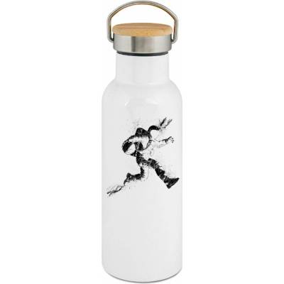 123TRIKO termoska Vesmírný basket, V1, černý potisk 500 ml