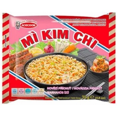Acecook Instantní polévka Mi Kim Chi s hovězí příchutí 75 g