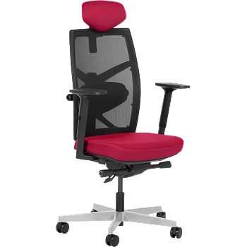 Carmen Президентски офис стол fredo - червен