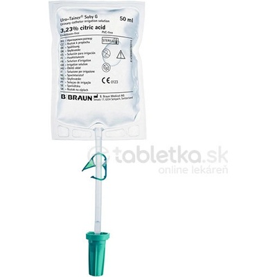 B.BRAUN Uro-Tainer Suby G preplachovací roztok 10x100ml